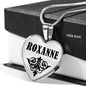 Roxanne v01 - Heart Pendant Luxury Necklace