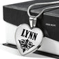 Lynn v01 - Heart Pendant Luxury Necklace