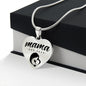 Mama, Est. 2022 - Heart Pendant Luxury Necklace