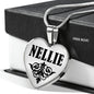 Nellie v01 - Heart Pendant Luxury Necklace