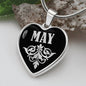 May v02 - Heart Pendant Luxury Necklace