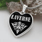 Laverne v02 - Heart Pendant Luxury Necklace