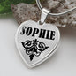 Sophie  v01 - Heart Pendant Luxury Necklace