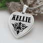 Kellie  v01 - Heart Pendant Luxury Necklace