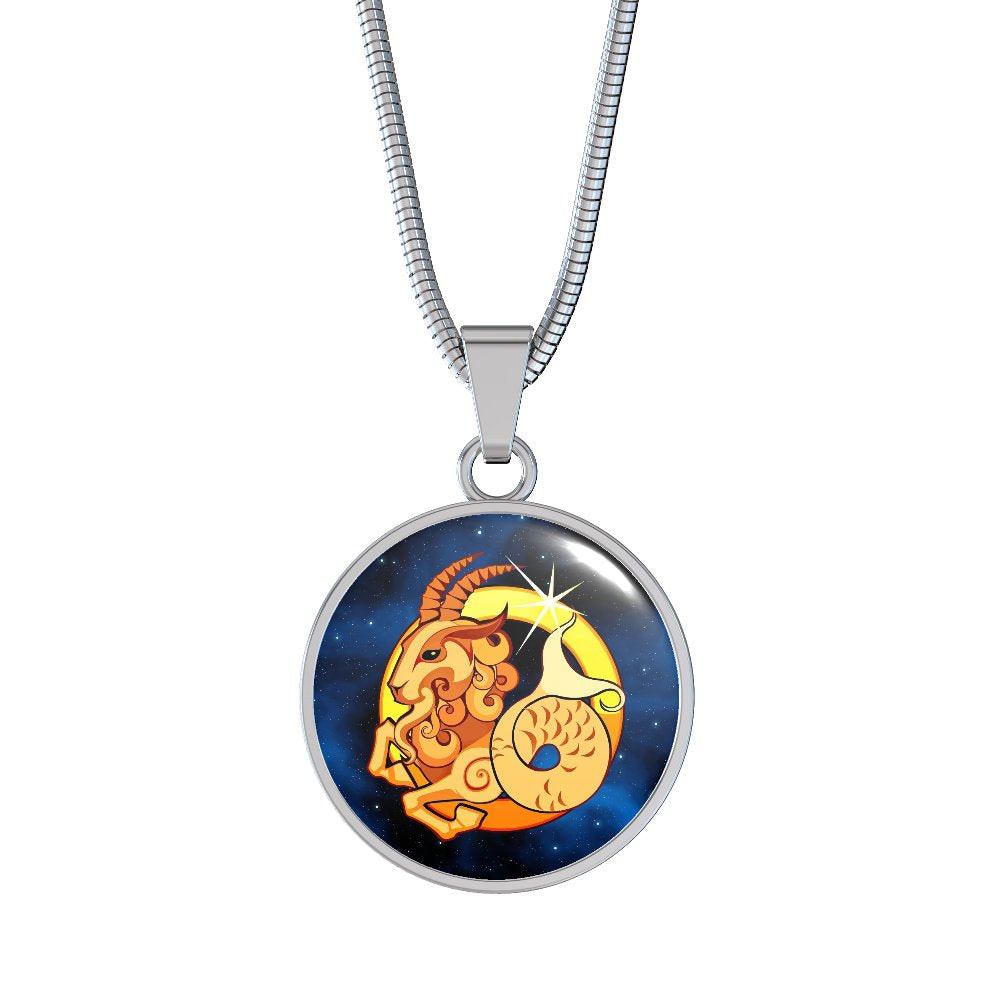 Zodiac Sign Capricorn - Luxury Necklace - Unique Gifts Store