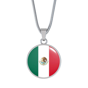 Mexican Flag - Luxury Necklace