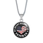 My Heart Belongs To A Veteran - Luxury Necklace