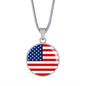 American Flag - Luxury Necklace
