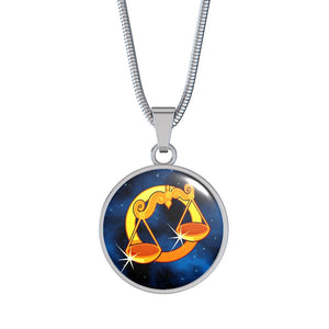 Zodiac Sign Libra - Luxury Necklace - Unique Gifts Store