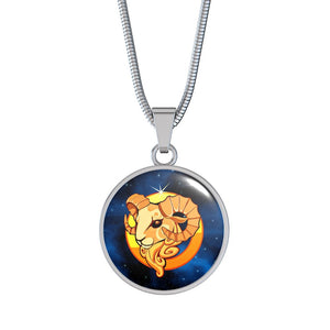 Zodiac Sign Aries - Luxury Necklace - Unique Gifts Store