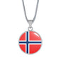 Norwegian Flag - Luxury Necklace