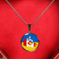 Ukrainian-Canadian - Luxury Necklace