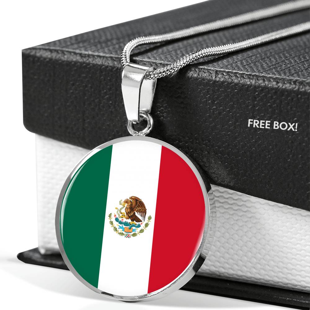 Mexican Flag - Luxury Necklace