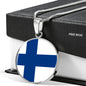 Finnish Flag - Luxury Necklace