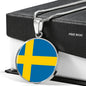 Swedish Flag - Luxury Necklace