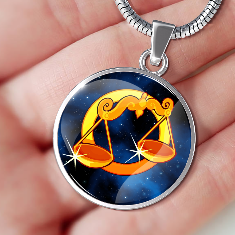 Zodiac Sign Libra - Luxury Necklace - Unique Gifts Store