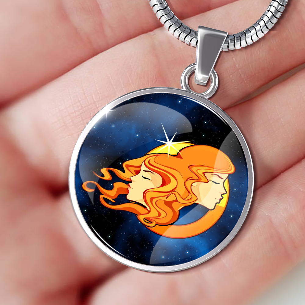 Zodiac Sign Gemini - Luxury Necklace - Unique Gifts Store