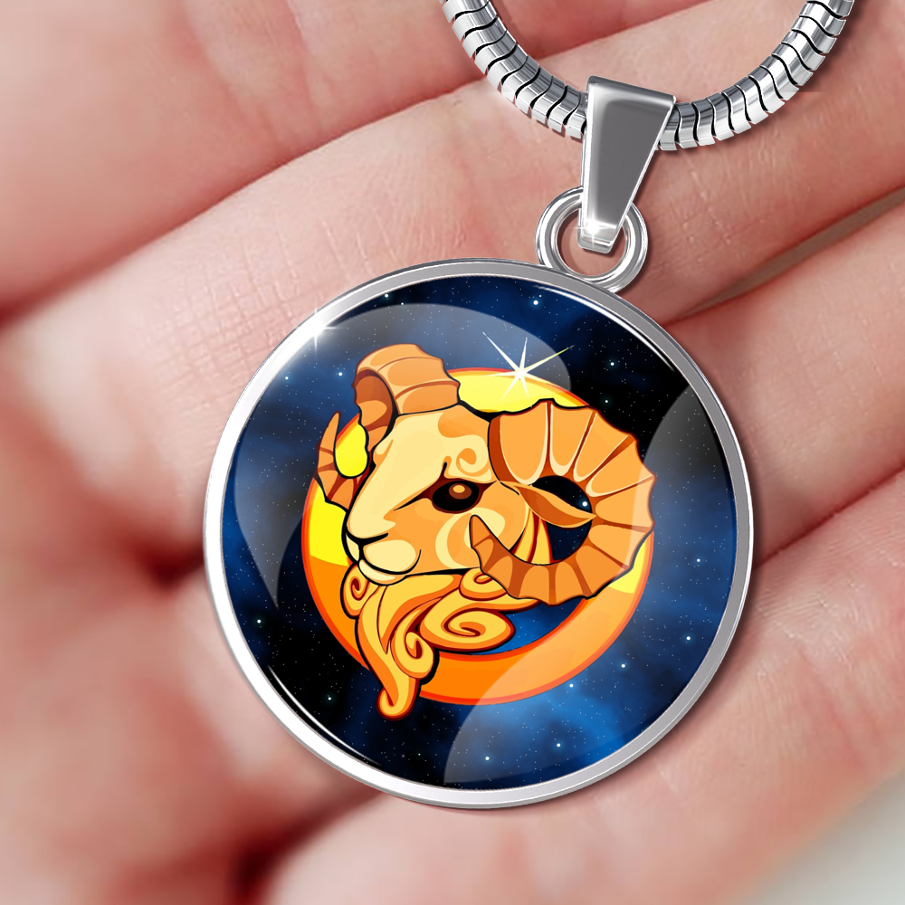 Zodiac Sign Aries - Luxury Necklace - Unique Gifts Store