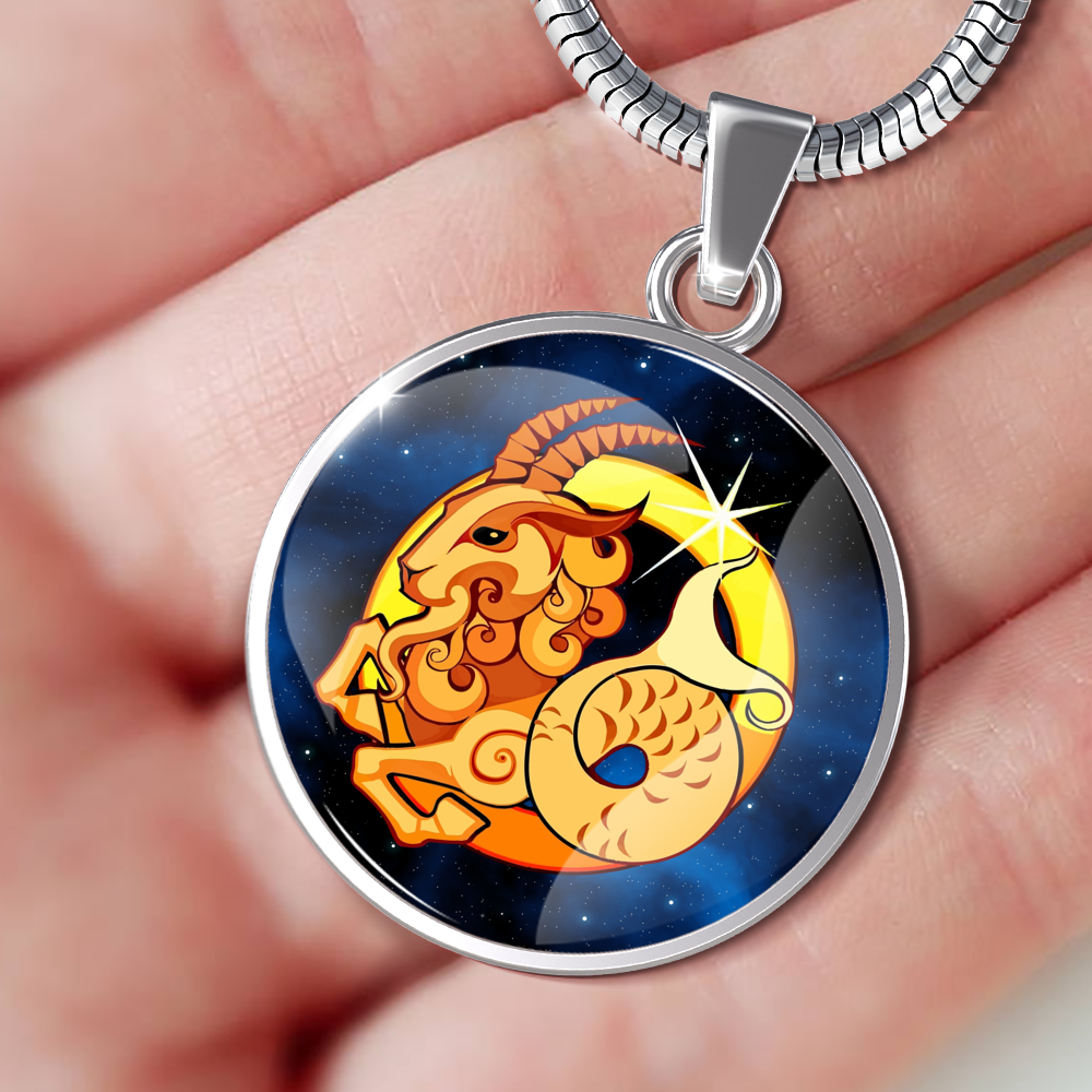 Zodiac Sign Capricorn - Luxury Necklace - Unique Gifts Store