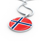 Norwegian Flag - Luxury Necklace
