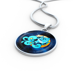 Zodiac Sign Aquarius - Luxury Necklace - Unique Gifts Store