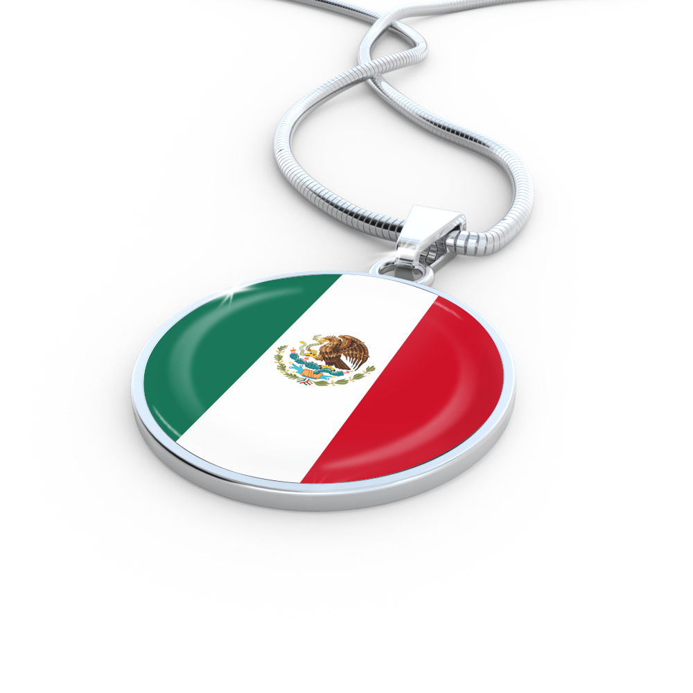 Mexican Flag - Luxury Necklace
