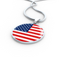 American Flag - Luxury Necklace
