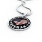 My Heart Belongs To A Veteran - Luxury Necklace