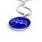 Zodiac Sign Aquarius v2 - Luxury Necklace