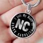 Heart In North Carolina v02 - Luxury Necklace