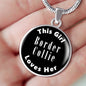 Border Collie v2 - Luxury Necklace