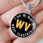 Heart In West Virginia - Luxury Necklace