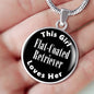 Flat-Coated Retriever v2 - Luxury Necklace