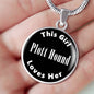 Plott Hound v2 - Luxury Necklace