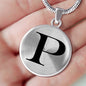 Initial P v1a - Luxury Necklace