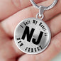Heart In New Jersey v01 - Luxury Necklace