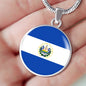 Salvadoran Flag - Luxury Necklace