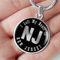 Heart In New Jersey v02 - Luxury Necklace
