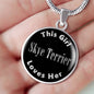 Skye Terrier v2s - Luxury Necklace