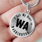 Heart In Washington v01 - Luxury Necklace