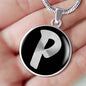 Initial P v2b - Luxury Necklace