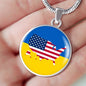 Ukrainian-American - Luxury Necklace
