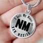 Heart In New Mexico v01 - Luxury Necklace