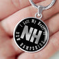 Heart In New Hampshire v02 - Luxury Necklace