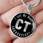 Heart In Connecticut v02 - Luxury Necklace