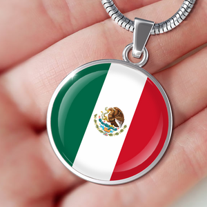 Mexican Flag - Luxury Necklace