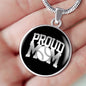 Proud Baseball Mom - Luxury Necklace