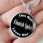 Finnish Spitz v2 - Luxury Necklace