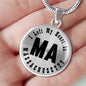 Heart In Massachusetts v01 - Luxury Necklace