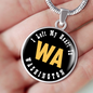 Heart In Washington - Luxury Necklace